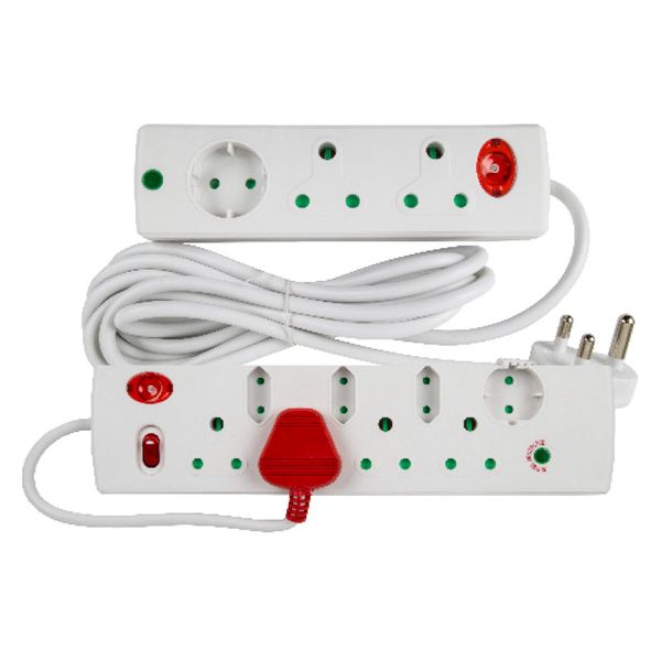 Nexus 8-Way Multi-Plug + 3-Way 3m Extension