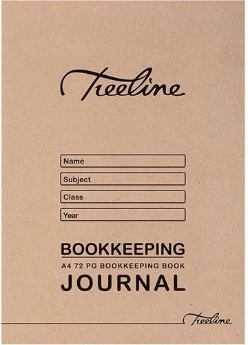 Treeline Bookkeeping Books A4 72 pg Soft Cover Journal (Pack of 20)
