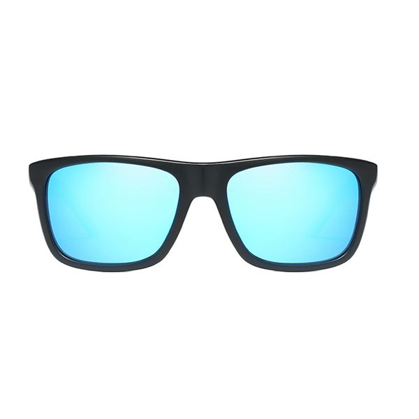 Dubery High Quality Men's Polarized Sunglasses - Sand Black &amp; Azure