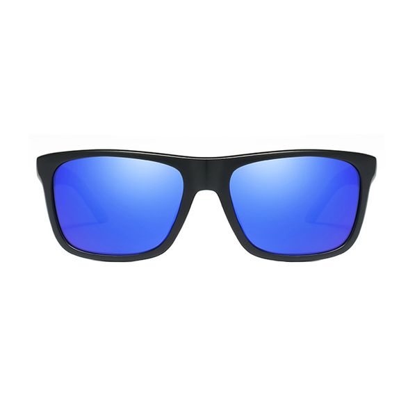 Dubery High Quality Men's Polarized Sunglasses - Sand Black &amp; Blue