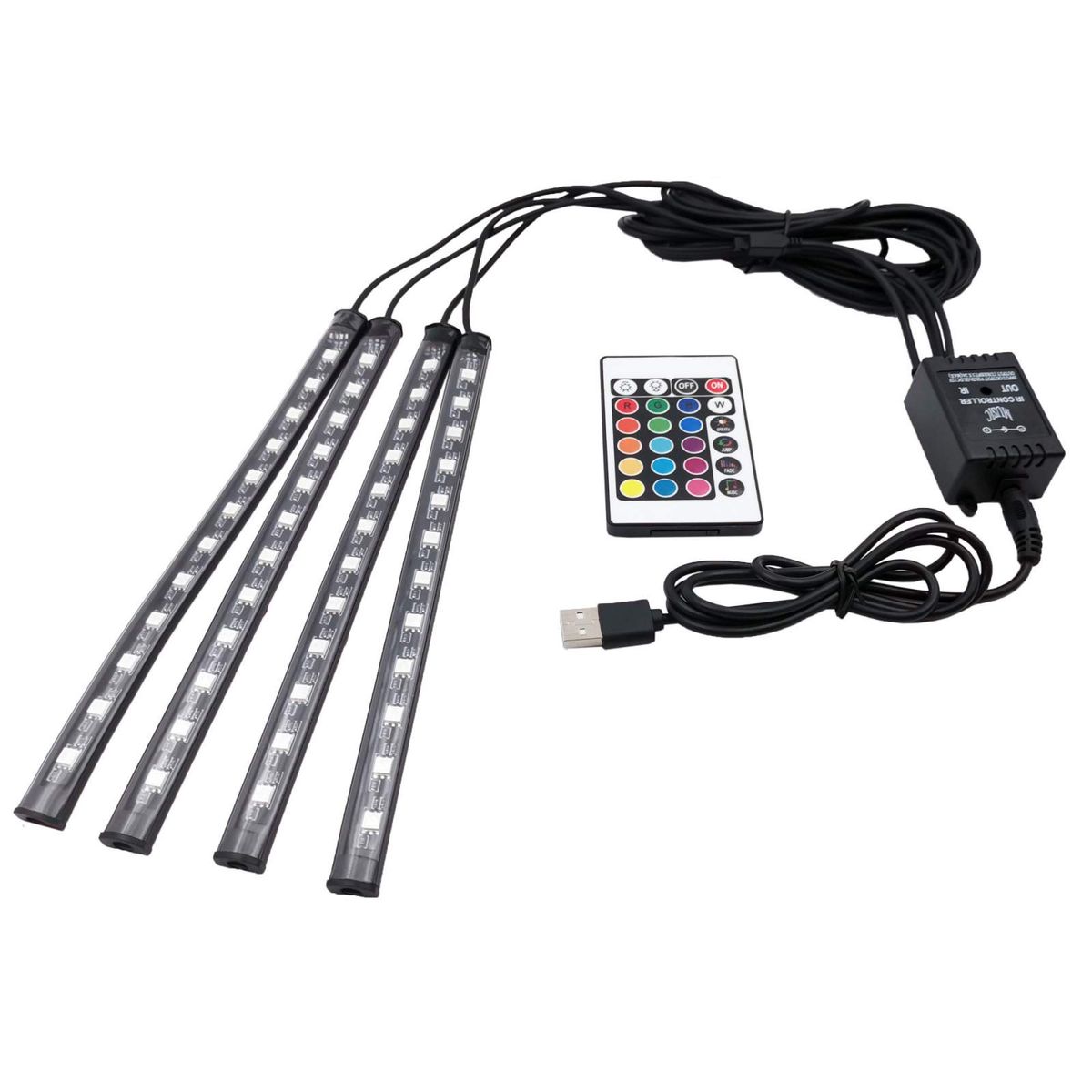 black light led strips for cars