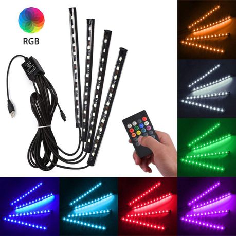 usb led lights for car