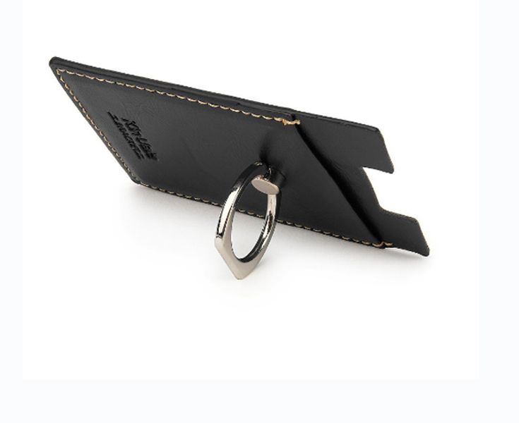 Adhesive Cellphone Credit Card Holder Plus Ring image