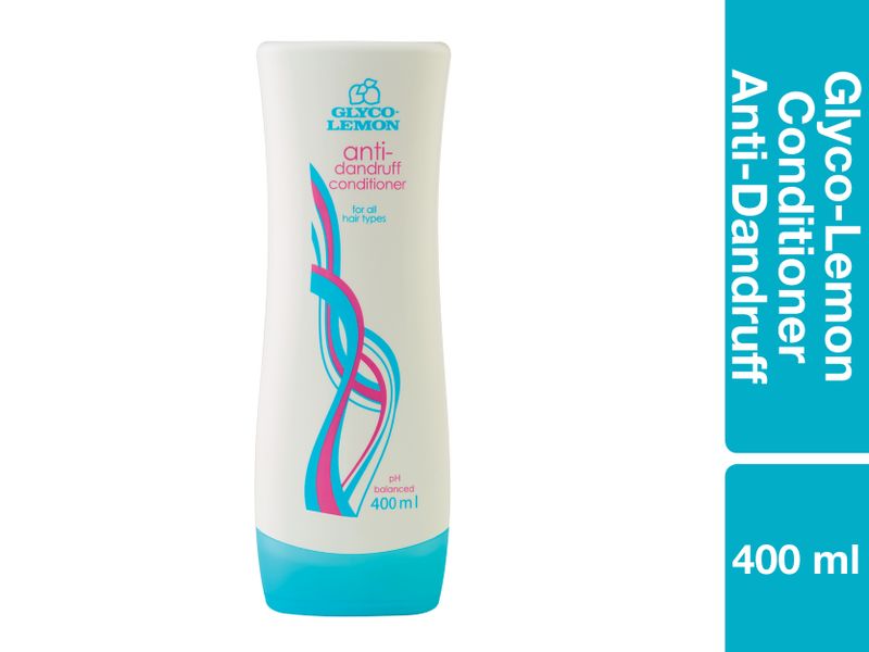 Glyco Lemon Family Conditioner Anti Dandruff 400ML - Pack of 6