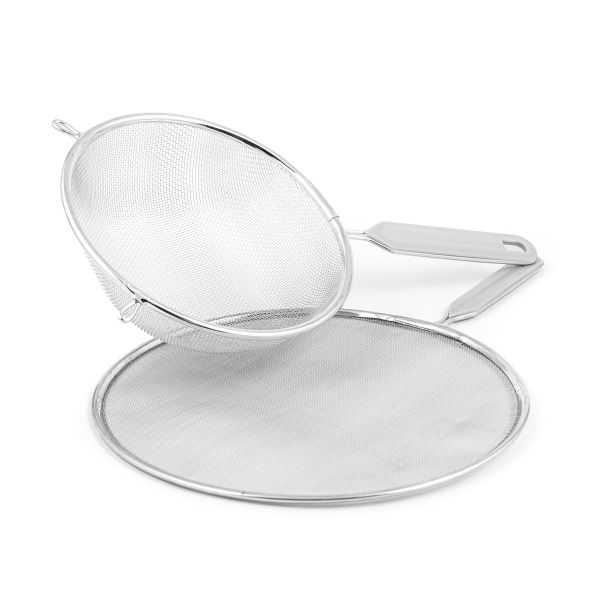 Splatter Screen And Sieve - White