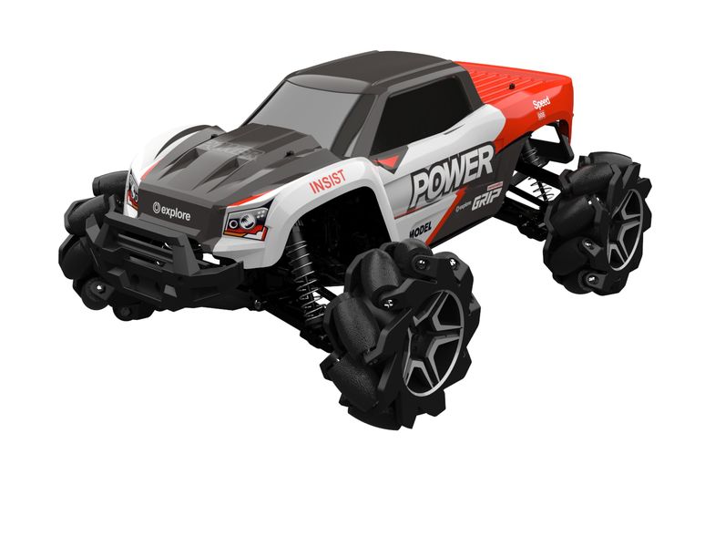 1/12 RC Car 4 Motors 4WD Stunt Drift Climbing Car Red/Blue