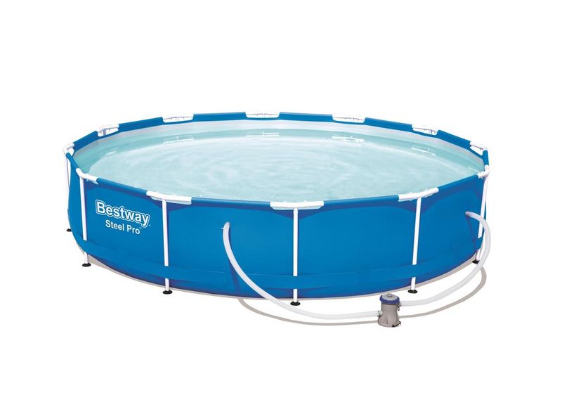 Bestway Steel Pro Frame Pool Set - 366cm x 76cm - with Filter Pump (6473L)