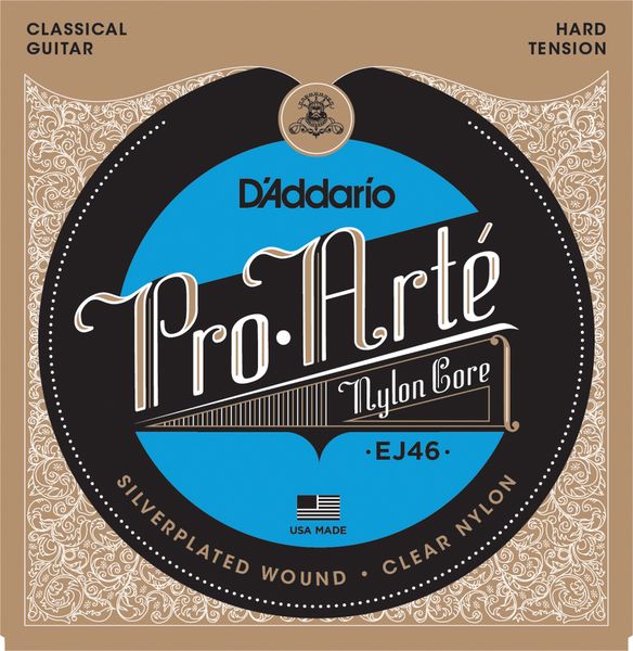 D'Addario EJ46 Pro-Arte Nylon Hard Tension Classical Guitar Strings