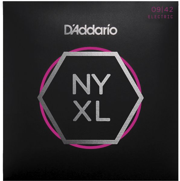 D'Addario NYXL0942 NYXL Nickel Wound Electric Guitar Strings 09-42