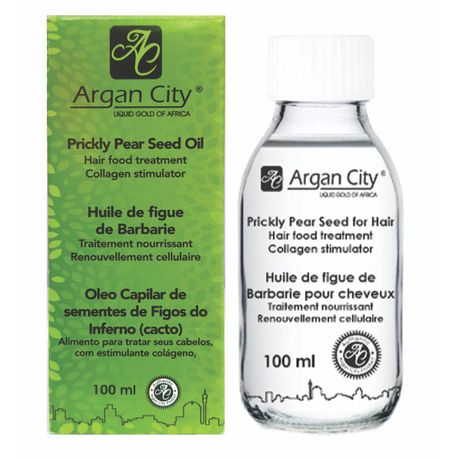Prickly Pear Seed Oil for Hair - Hair food treatment, Collagen Stimulator |  Buy Online in South Africa 
