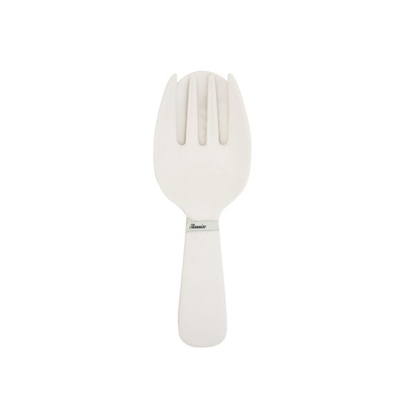 Home Classix Melamine HD 2pc Server Set Spoon &amp; Fork 275x95mm White