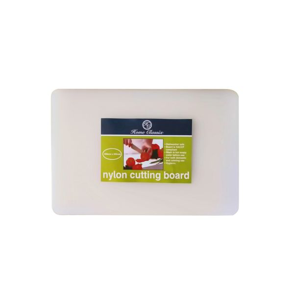 Home Classix nylon cutting board white 300x200x10mm