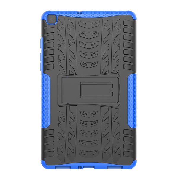 TUFF-LUV Armour Case Rugged &amp; Stand for Samsung Tab A 8.0 T290/T295 - Blue