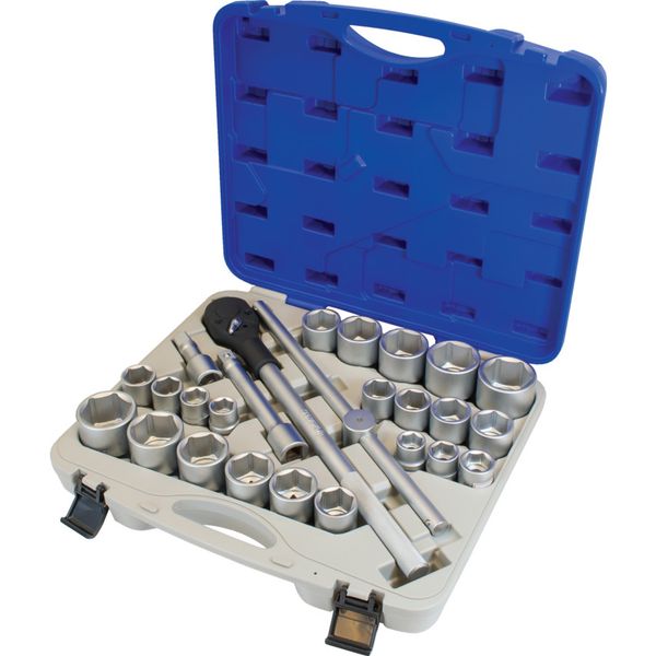 Senator34Inchsq.Dr. 26 Pc Metric Afsocket Set