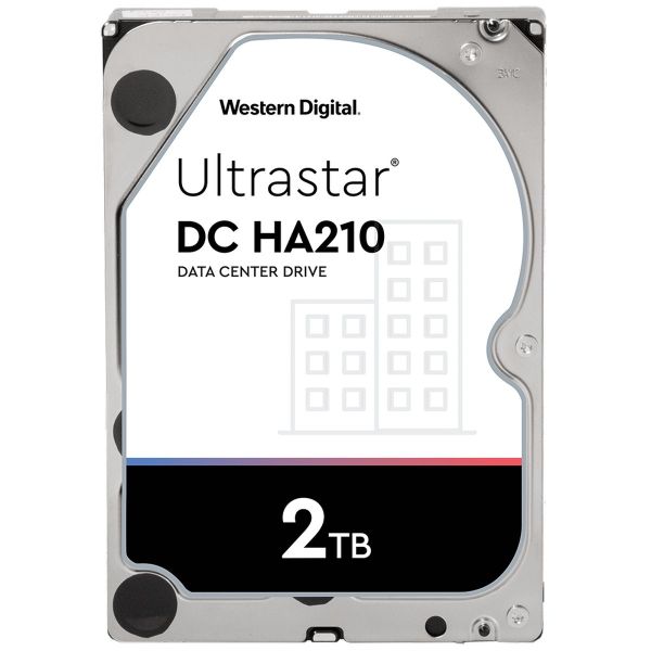Western Digital HDD 2TB SATA Ultrastar HA210 3.5" 6GB/S 128MB