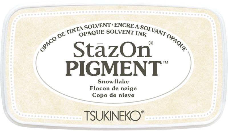 StazOn Pigment Ink Pad - Snowflake