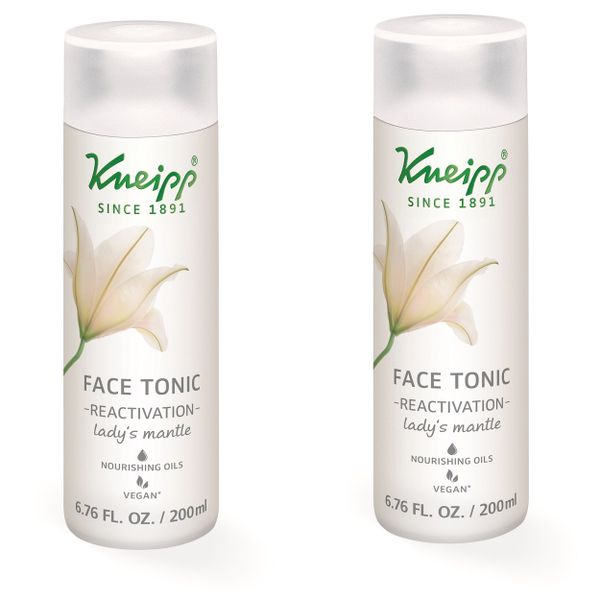Kneipp Face Tonic - Reactivation with Lady's Mantle - 200 ml - Set of 2