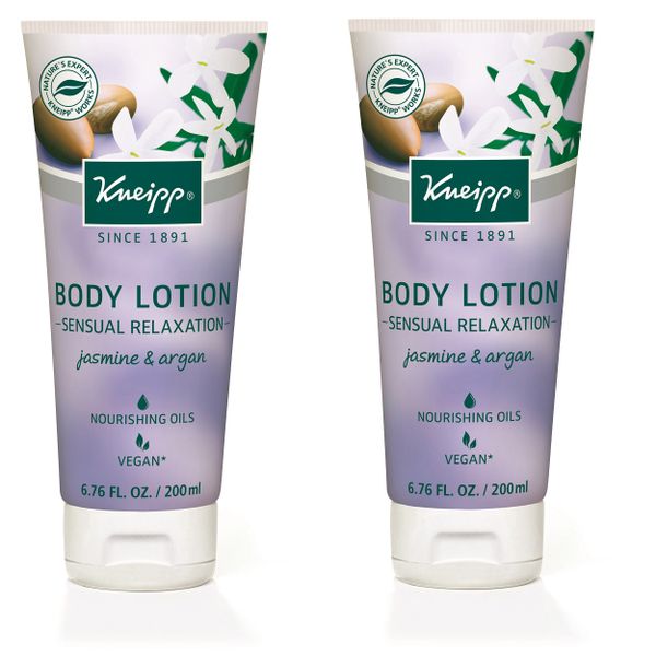 Kneipp Body Lotion Sensual Relaxation with Jasmine &amp; Argan Oil - 200ml x 2