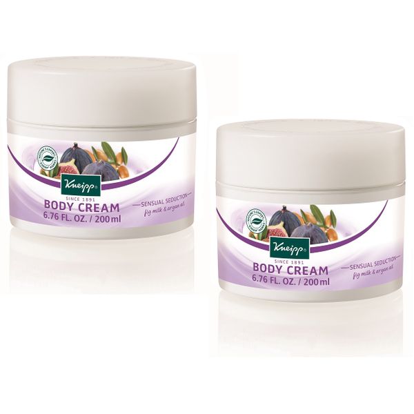 Kneipp Body Cream Sensual Seduction with Fig Milk and Argan Oil - 200ml x 2