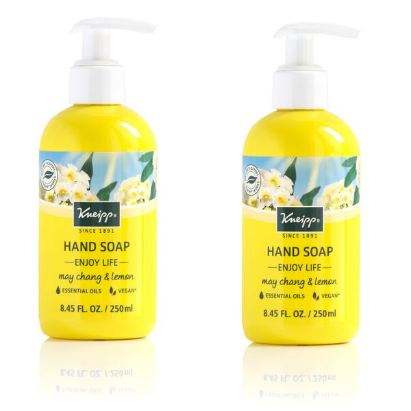 Kneipp Liquid Hand Soap - Enjoy Life with May Chang - 250 ml - Set of 2