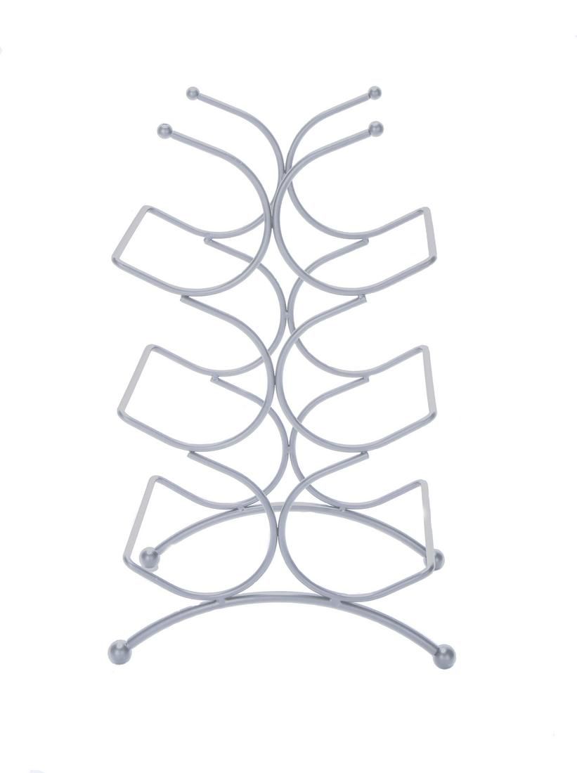 6 Bottles Upright Wine Rack(Chrome Finish) Shop Today. Get it