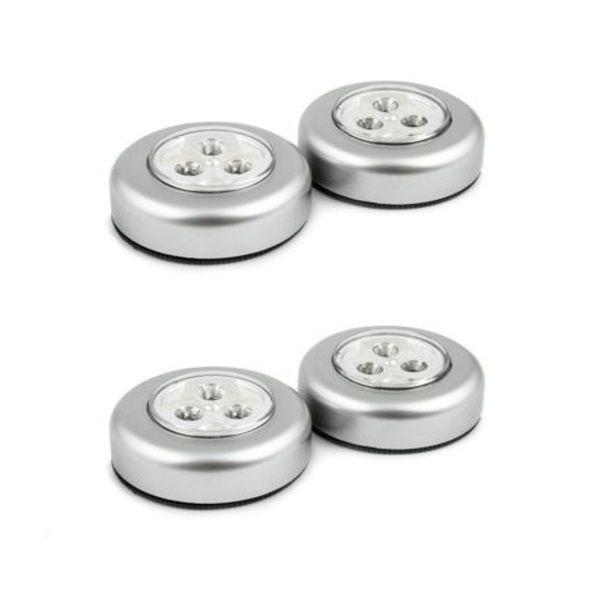 2 Prs LED Push Lights