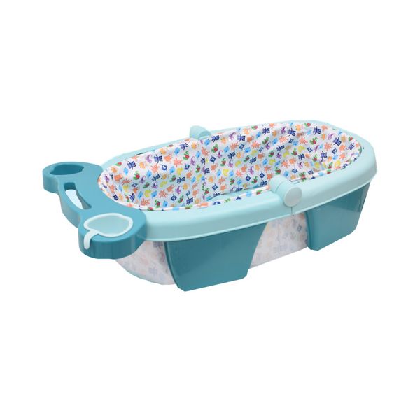 Baby Bathtub Foldable Comfortable - Sky blue