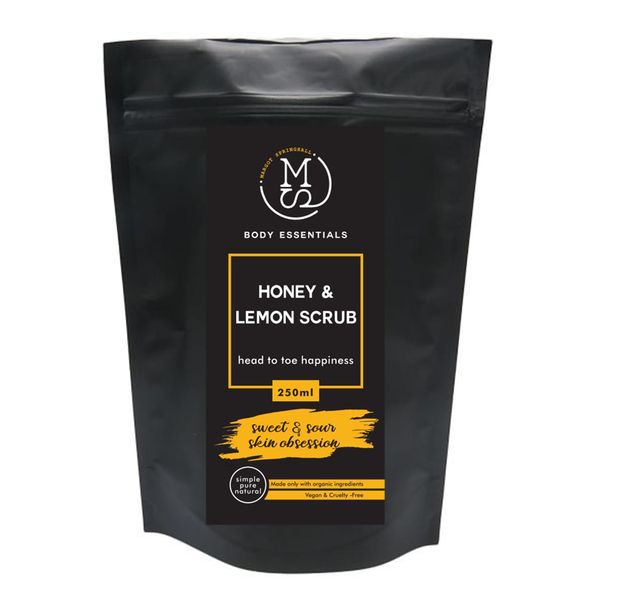 MS Body Honey &amp; Lemon Sugar Moisturizing Exfoliating Scrub - 250ml