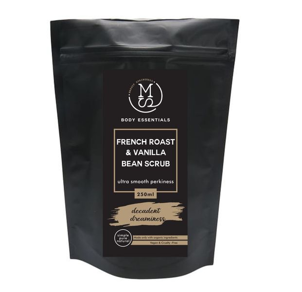 MS Body French Roast &amp; Vanilla Bean Salt Anti-Cellulite Body Scrub 250ml
