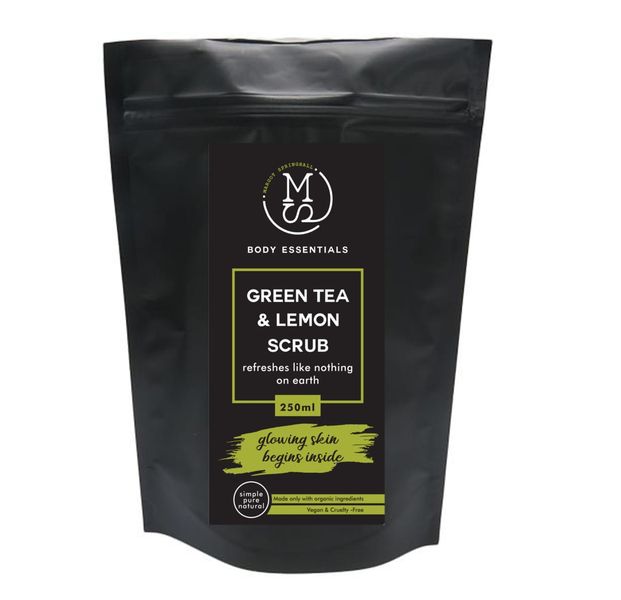 MS Body Essentials Green Tea &amp; Lemon Antioxidant Scrub 250ml