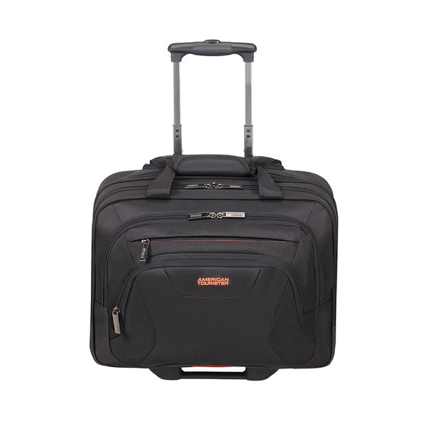 American Tourister Work Rolling Tote 15.6 - Black.Orange