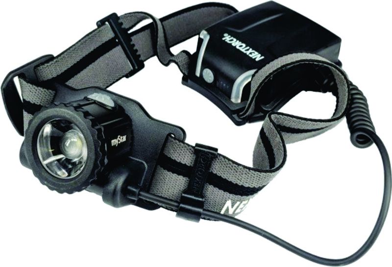 Nextorch Mystar 450L 3Xaa Zoom Headlamp Black