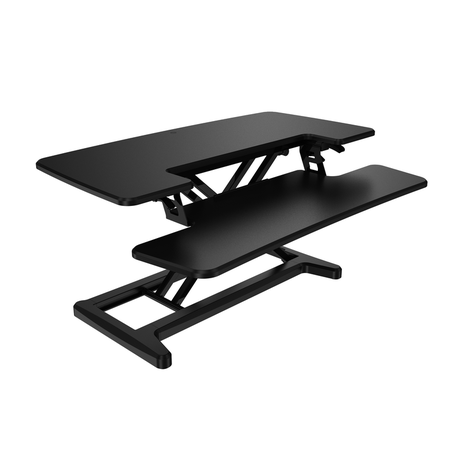 electric height adjustable standing desk converter