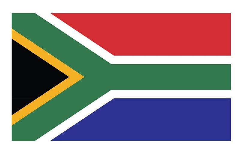 Aankopen - 3 Pack - Big SA Flag Car Stickers - 34 cm X 24 cm