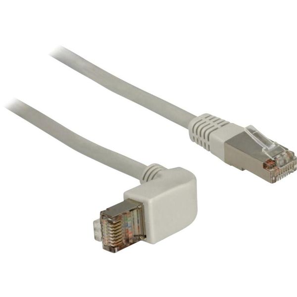 Delock 0.5m RJ45 CAT6 SSTP Angled/Straight (83524)