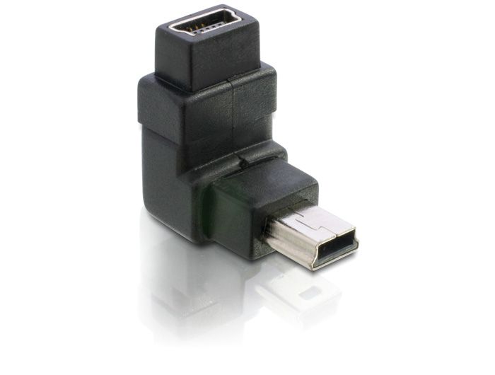 Delock 90deg Usb-B Mini M-F Down Adapter (65096)