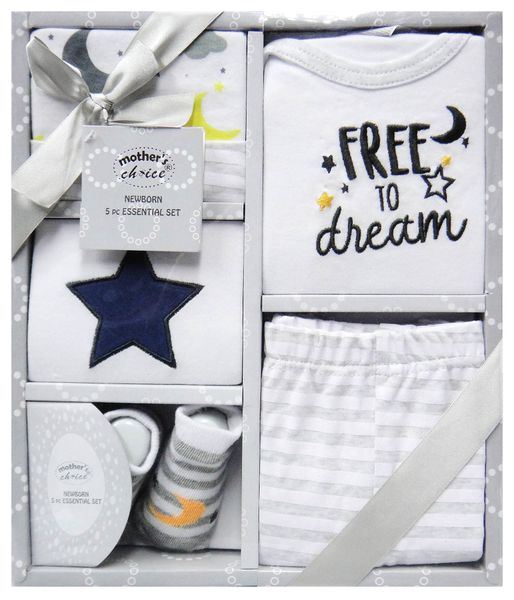 Mothers Choice 5 Piece Gift Set Neutral