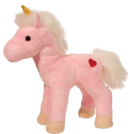 pink unicorn plush toy