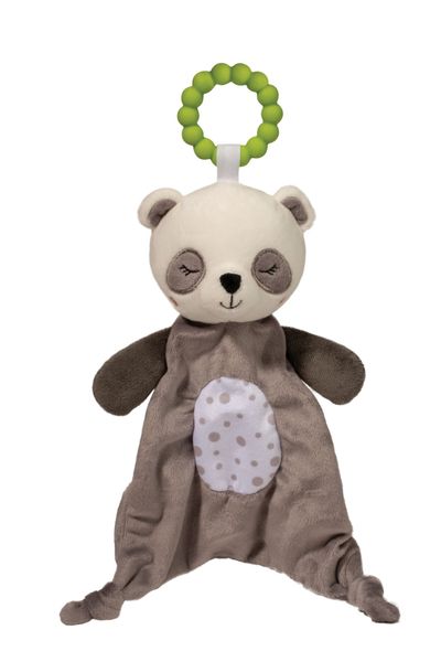 DOUGLAS Panda Teether Plush Toy