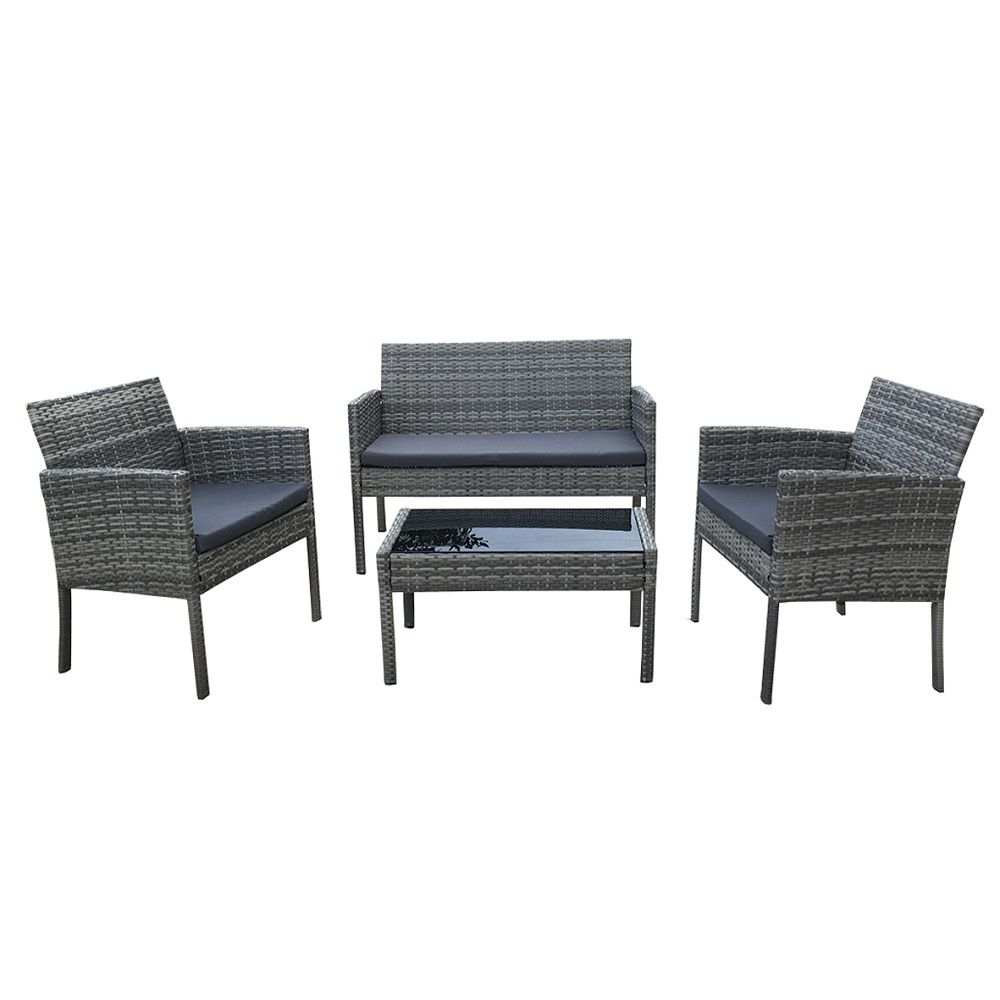 Seagull 4 Piece Rattan Sofa Set Buy Online in South Africa