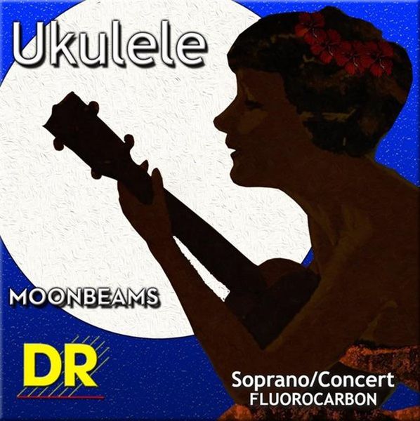 DR Strings UFSC MoonBeams Soprano or Concert Fluorocarbon Ukulele Strings