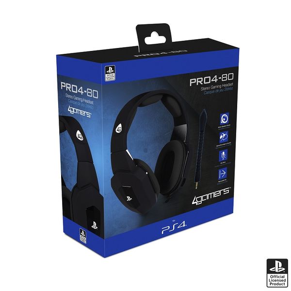 PS4 PRO4-80 Stereo Gaming Headset