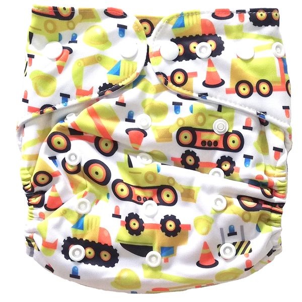 Cloth Nappy (All-In-One) - Spaceman