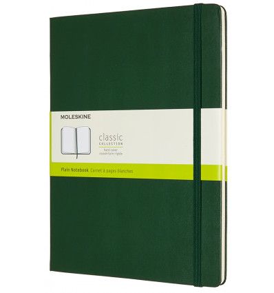 Moleskine Classic Myrtle Green X-Large Plain