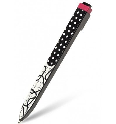 Moleskine Ballpoint Pen, Go, Pattern, Magenta, 1.0 - Tagged Version
