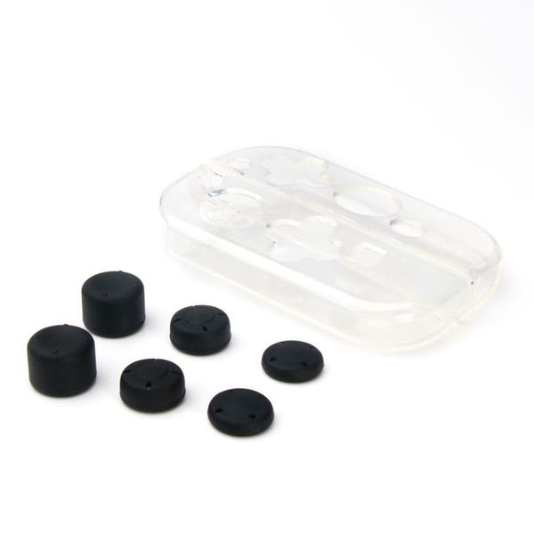 TUFF-LUV Gaming Clear Case and Silicone plugs for Nintendo Switch