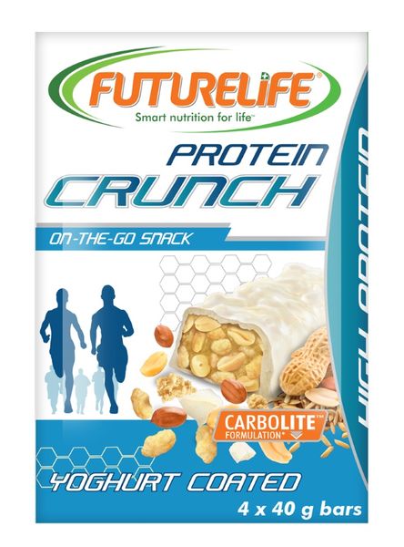 Futurelife Crunch Protein Bar Multi Pack Yoghurt Coated-10 x 4 x 40g