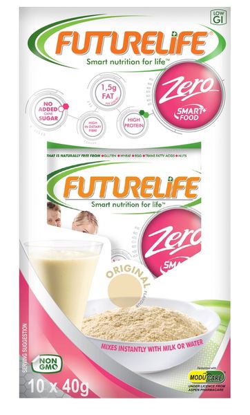 FutureLife Zero Smart food Original Cereal- 10 x 40g Sachets