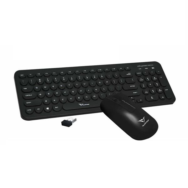Alcatroz A2000 Jellybean Wireless Keyboard and Mouse Combo - Black