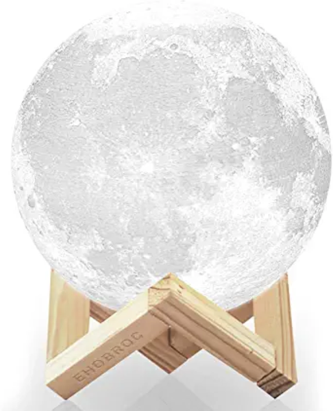 Moon Earth Fireball Light